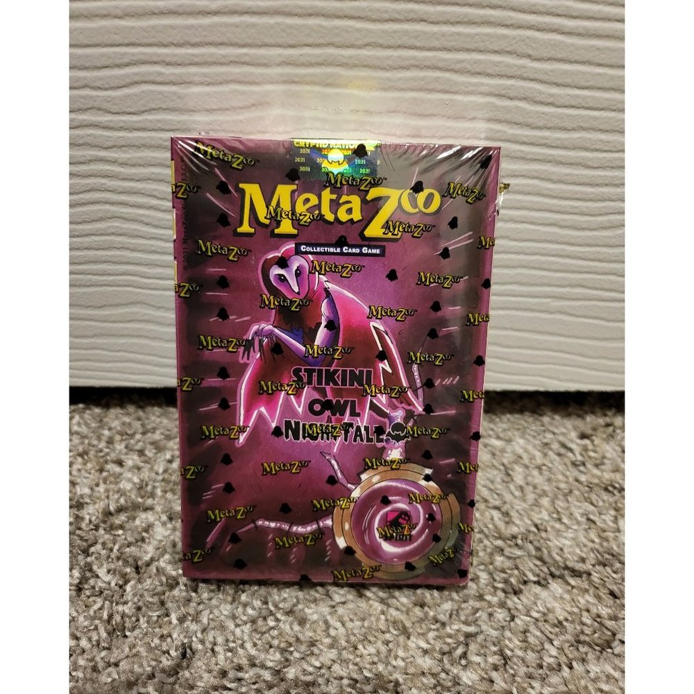 MetaZoo - Nightfall 1st Edition Theme Deck - Stikini Owl -=NEW=-